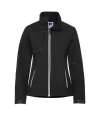 410F Russell Athletic Ladies Bionic Soft Shell Jacket Black colour image